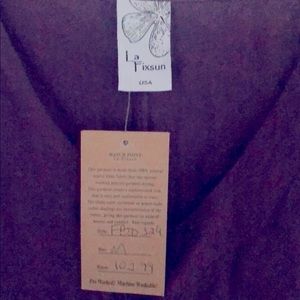 Plum Linen dress